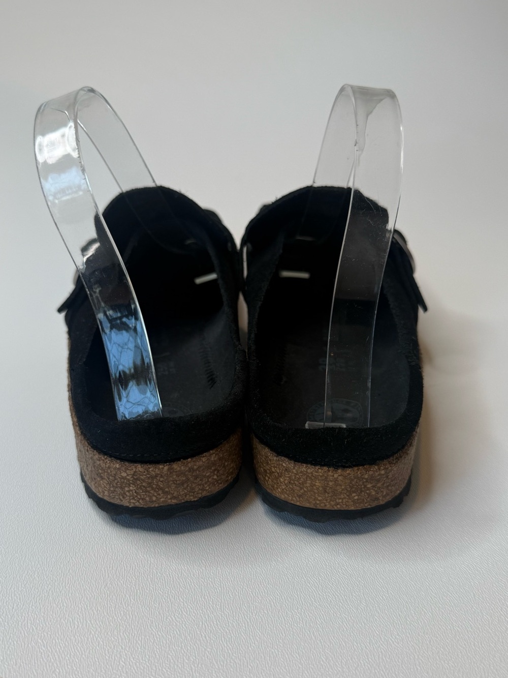 Birkenstock Buckley Clog Black Suede Size 39 EU / 8-8.5 US - Picture 4 of 8